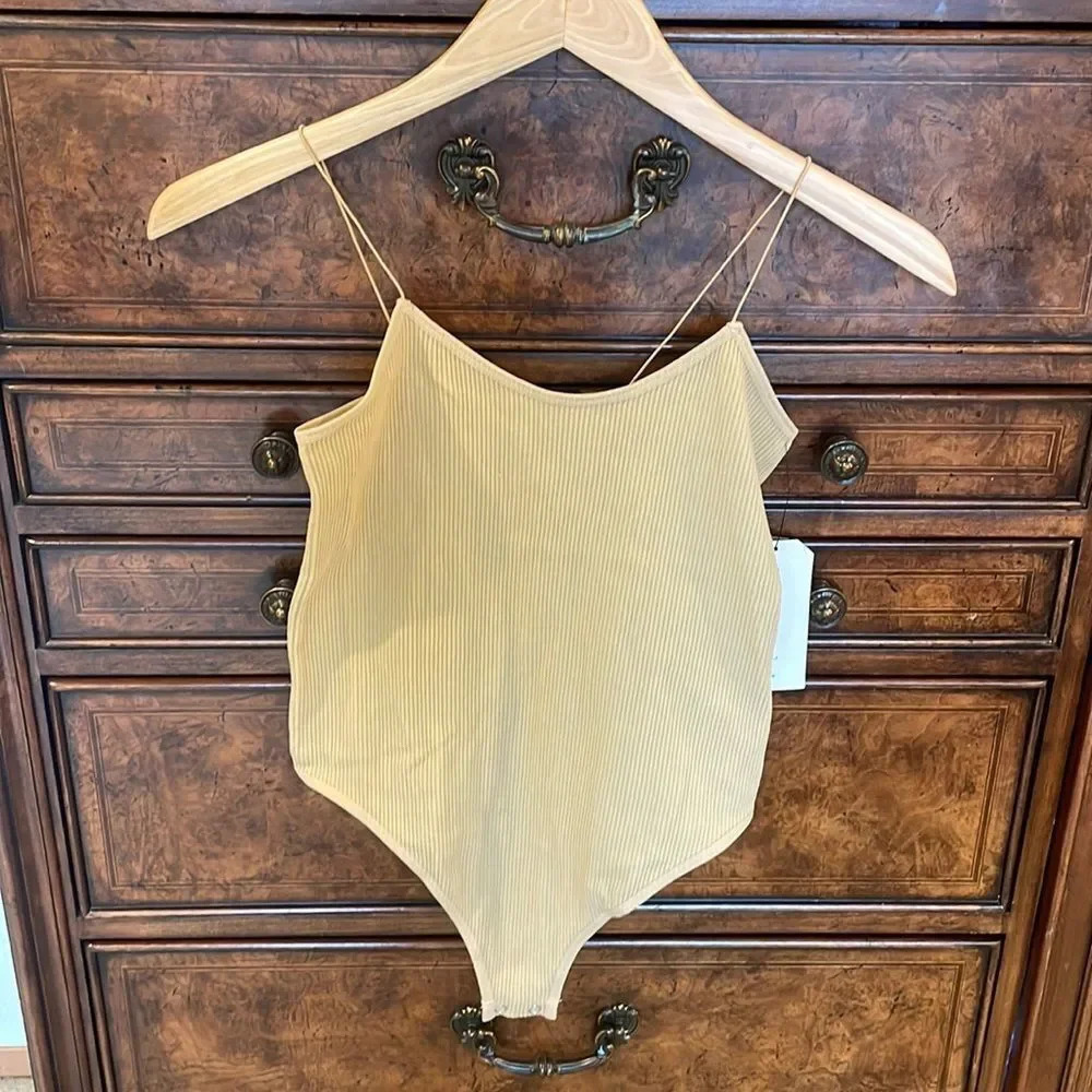 NWT Eye Candy Nude bodysuit